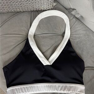 NWT PcheeBum Black and White Top
